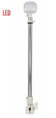 BAYRAK DİREĞİ DEMİR FENERLİ,KATLANABİLİR 50cm