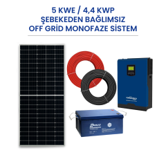 Akülü Solar Paket Sistem 4