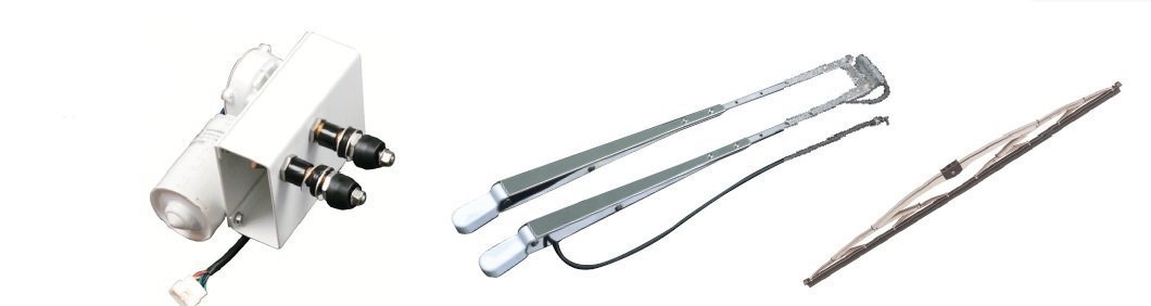 AĞIR HİZMET SİLECEK MOTORU 24 V KOL+SÜPÜRGE DAHİL