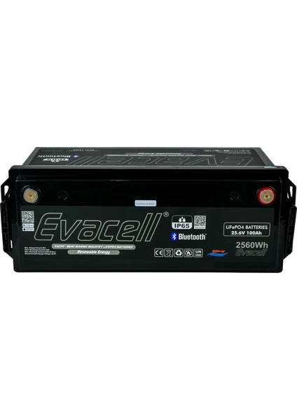 Evacell 36V 100Ah LiFePO4 Batarya