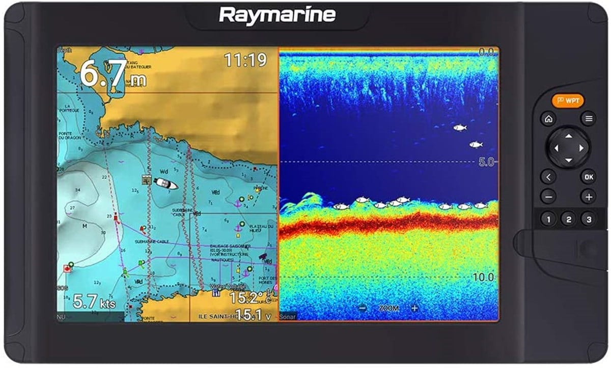 Raymarine Element 12 S CHIRP Balık Bulucu GPS WiFi