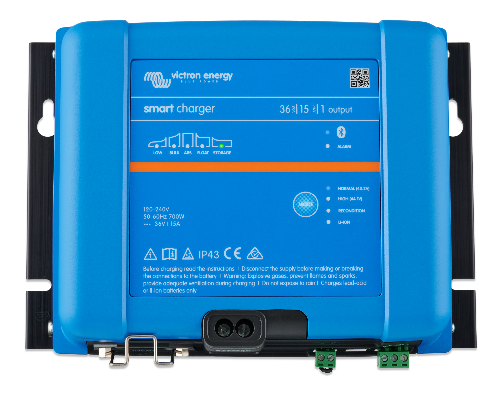 Victron Energy Smart IP43 Charger 36/15(1) 120-240V