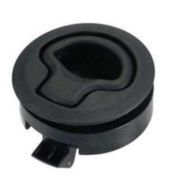 EASTERNER GÖMME KULP YAYLI SİYAH .ÇAP:60 MM