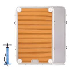 Şişme Yüzen Ada Tekne Platfrom 2.5M X 1.5M X 0.2M