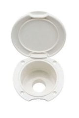 PLASTİK KAPAKLI DUŞ YUVASI  DÜZ ÇAP:70MM