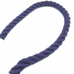 YÜZER HALAT 3 KOLLU 28 MM MAVİ