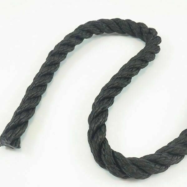 POLYESTER HALAT 3 KOLLU 24 MM SİYAH